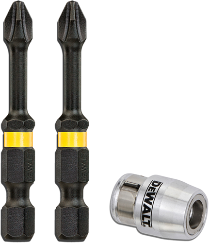 Accessoires Imp Dewalt acte torsion 2xph2 50 mm + 1 maglock - dt70536t-qz