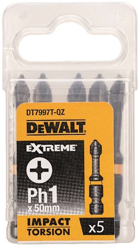 Accessoires Imp Dewalt acte torsion 50mm ph1 - dt7997t-qz