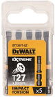 Imp dewalt accessoires acte torsion 50mm torx t27 - dt7397t-qz