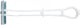 Accessoires Dewalt m8x18mm sangle à bascule ancrage pour mur creux (25 pièces) - dfm4540100