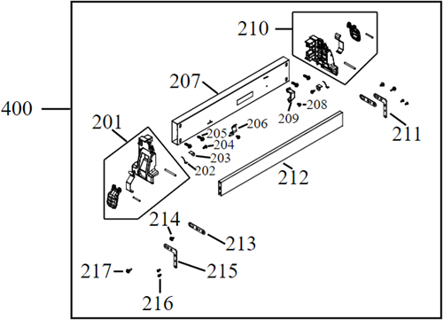 Accessoires Dewalt n878752 guide sa | conducteur parallèle | dwe7485 - n878752