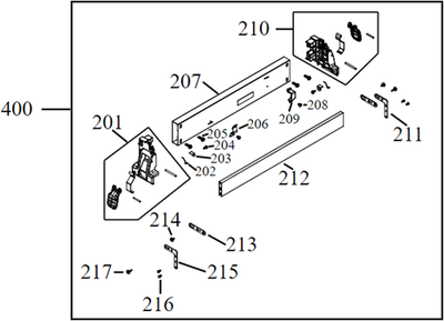 Accessoires Dewalt n878752 guide sa | conducteur parallèle | dwe7485 - n878752
