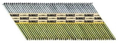 Accessoires Dewalt clous de construction liés au papier | 2,8-75 annelé | lumineux | 2,2 m - dnpt28r75z