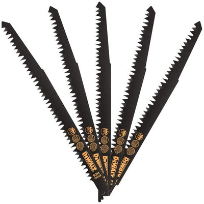 Accessoires Dewalt lame de scie alternative hcs 240x4,4-6,0 mm sciage rapide et grossier, par ex. taille - dt2352-qz