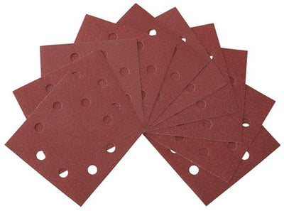 Accessoires Dewalt papier de verre 1 4, 115x115mm, perforé, velcro, k80 - dt3022-qz