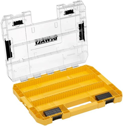 Étui rigide pour accessoires Dewalt | taille grande | vide | 1 pièce + 6 séparateurs - dt70839-qz