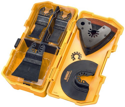 Dewalt accessoires jeu de lames de scie avec papier de verre 8 pièces dt20700, dt20701, dt20704, dt20705, dt20710, papier de verre x 3 - dt20731-qz