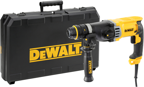 Dewalt d25144k Marteau combiné SDS+ 28 mm avec mandrin à changement rapide | 900w 3.0j - d25144k-qs