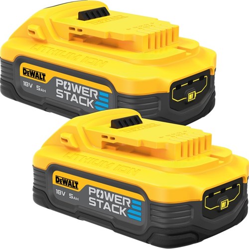 Dewalt dcbp518h2-xj | batterie | powerstack - pack double | 18v xr | 5.0ah-dcbp518h2-xj
