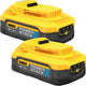 Dewalt dcbp518h2-xj | batterie | powerstack - pack double | 18v xr | 5.0ah-dcbp518h2-xj