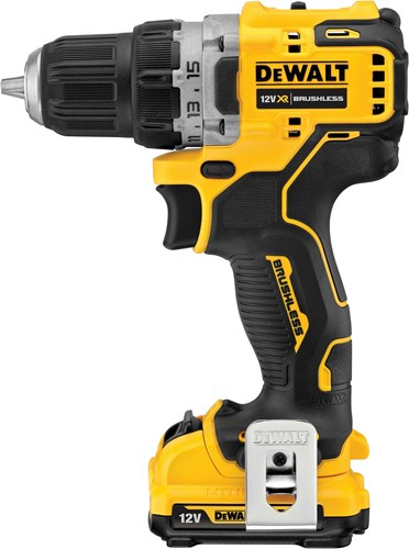 Perceuse-visseuse sans fil Dewalt DCD701D2-QW – 12v xr – brushless – 2x batterie 2,0ah – en coffret tstak