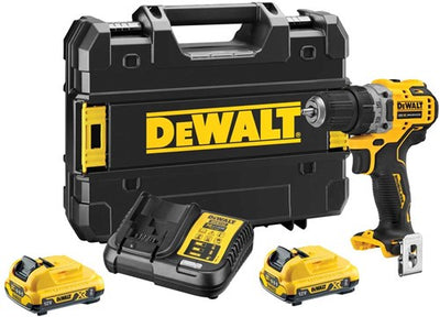 Dewalt dcd706d2-qw perceuse à percussion sans fil 12v 2.0ah li-ion - dcd706d2-qw