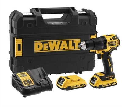 Dewalt dcd709d2t-qw perceuse à percussion sans fil 18v 2.0ah li-ion en coffret tstak - dcd709d2t-qw
