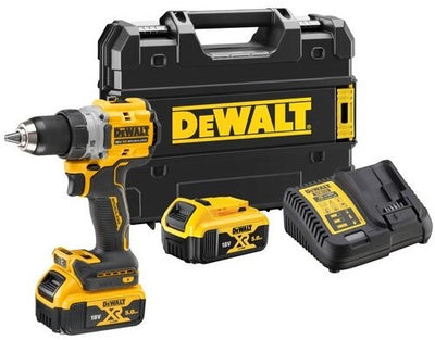 Perceuse sans fil Dewalt DCD800P2T-QW | 18v xr | 2 batteries 18 V 5,0 Ah + chargeur | dans tstak-dcd800p2t-qw