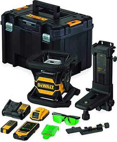 Dewalt dce080d1gs-qw | xr batterie laser rotatif 18v vert bluetooth en tstak (1x batterie 2.0ah + chargeur) - dce080d1gs-qw