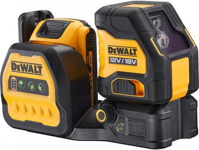 Dewalt dce088d1g18 | laser à lignes croisées à batterie | vert | 12 18v | xr | 2.0ah-dce088d1g18-qw