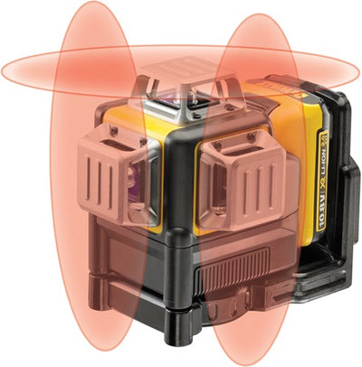 Dewalt dce089d1r laser lignes croisées auto-nivelant 10,8v - laser rouge - dce089d1r-qw