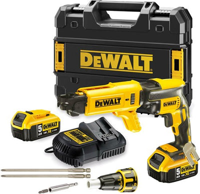 Dewalt dcf620p2k jeu de tournevis à courroie sans balais 18v xr 5,0 ah - dcf620p2k-qw