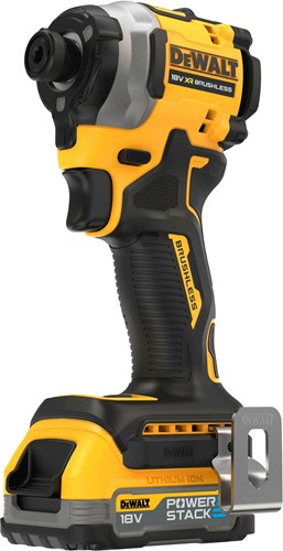 Visseuse à percussion sans fil Dewalt dcf850e2t | Pile d'alimentation 18 V XR | ensemble | 2 x batterie + chargeur | dans tstak-dcf850e2t-qw