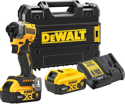 Dewalt dcf850p2t-qw | visseuse à percussion sans fil | 18v | xr | ensemble | Batterie 2x5,0 Ah