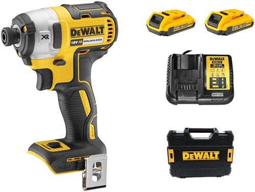 Visseuse à percussion Dewalt dcf887d2 18v xr sans balais li-ion 2,0 ah