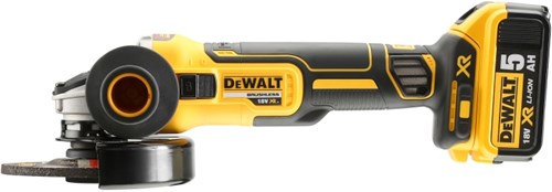 Meuleuse d'angle à batterie Dewalt 125mm 18v 5.0ah