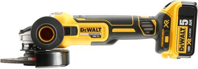Meuleuse d'angle à batterie Dewalt 125mm 18v 5.0ah