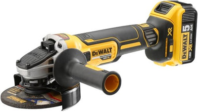 Meuleuse d'angle à batterie Dewalt 125mm 18v 5.0ah
