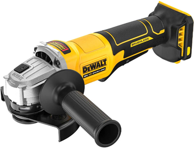Meuleuse d'angle sans fil Dewalt DCG408NT-XJ 18 V XR | 125 mm | interrupteur homme mort | sans piles ni chargeur en tstak - dcg408nt-xj