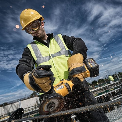 Meuleuse d'angle à batterie Dewalt dcg414nt-xj xr flexvolt | dans un étui tstak sans piles ni chargeur