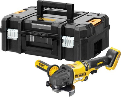 Meuleuse d'angle à batterie Dewalt dcg418nt-xj xr flexvolt | en coffret tstak sans piles ni chargeur - dcg418nt-xj