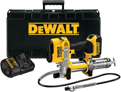 Dewalt dcgg571m1 Ensemble de pistolet à graisse à batterie Li-ion 18 V (batterie 1 x 4,0 Ah) dans un étui