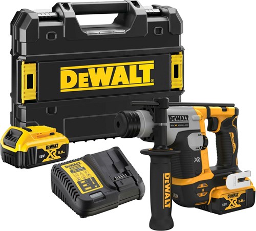 Perceuse à percussion sans fil Dewalt dch172p2 | sds-plus | 2x 5,0ah | 18v xr | 16 mm | 1,4 ans - dch172p2-qw