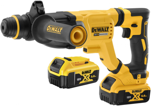 Dewalt dch263p2 | batterie sds+ marteau combiné 3.0j | 2x 5,0ah | dans un étui robuste - dch263p2-qw