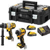 Dewalt dck2052h2t-qw | Ensemble de valeur 2 pièces sans balais 18 V XR dck2052h2t-qw