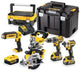 Dewalt dck551p3t ensemble combiné de batteries 5 pièces 18v xr 5,0ah en tstak