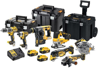 Dewalt dck755p3t | Pack combiné de 7 pièces | xr 18 volts | 5,0ah | Li-ion | 3 piles-dck755p3t-qw