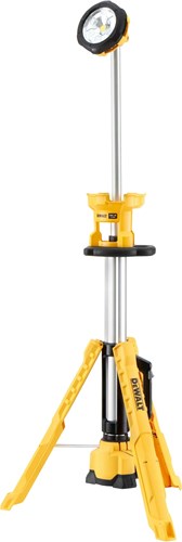 Dewalt DCL079-XJ Lampe de travail LED XL 18 Volts avec trépied sans batterie ni chargeur - DCL079-XJ