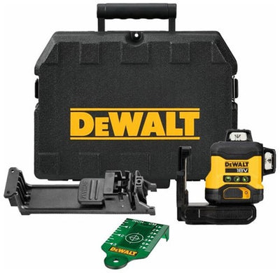 Dewalt dcle34031n-xj laser à lignes croisées auto-nivelant | 3x360° | rayon vert | 18 volts | excl. batteries et chargeur - dcle34031n-xj