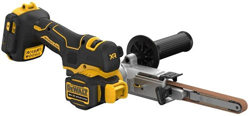 Ponceuse à bande à batterie Dewalt dcm200n 13mm 18v corps xr - sans piles ni chargeur - dcm200n-xj