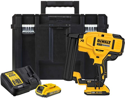 Agrafeuse Dewalt dcn681d2 | bl | 2x 18v 2,0ah xr li-ion | +tstak-dcn681d2-qw
