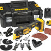 Outil multifonction oscillant à batterie Dewalt dcs356d2 | ensemble | 18v | 2 x 2,0 Ah Li-Ion avec chargeur | dans tstak-dcs356d2-qw