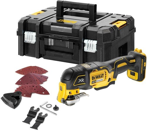 Dewalt dcs356nt-xj | Multi-outil oscillant 18v | sans piles ni chargeur dans un étui T-stak - dcs356nt-xj