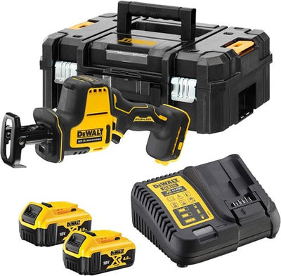 Dewalt dcs369m2 | scie alternative sans fil | xr | 18 volts | 4,0ah | Li-ion en tstak - dcs369m2-qw