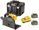 Dewalt dcs520t2 xr scie circulaire plongeante flexvolt 54v 165mm - dcs520t2-qw