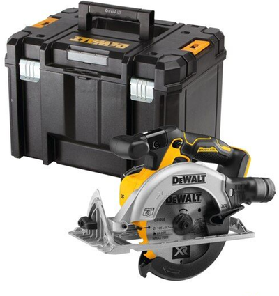 Dewalt dcs565nt-xj | scie circulaire à batterie | xr | 18 volts | 165 mm | corps en tstak | sans chargeurs de batteries - dcs565nt-xj
