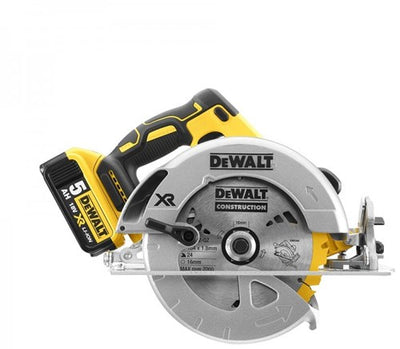 Scie circulaire à batterie Dewalt DCS570P2 18V 5,0Ah XR Li-ion en T-stak