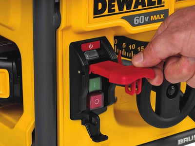 Scie à table sans fil Dewalt dcs7485n-xj xr flexvolt 210 mm | sans piles ni chargeur - dcs7485n-xj