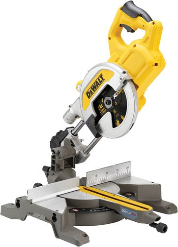 Dewalt dcs777t2-qw | Scie à tronçonner et à onglet à batterie XR Flexvolt 54 V 216 mm en boîte (2 batteries 6,0 Ah + chargeur rapide DCB118) - dcs777t2-qw