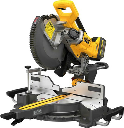 Scie à onglets transversale Dewalt dcs781x2-qw 54v xr flexvolt | 305 mm | 2x batterie 9,0ah + chargeur rapide - dcs781x2-qw